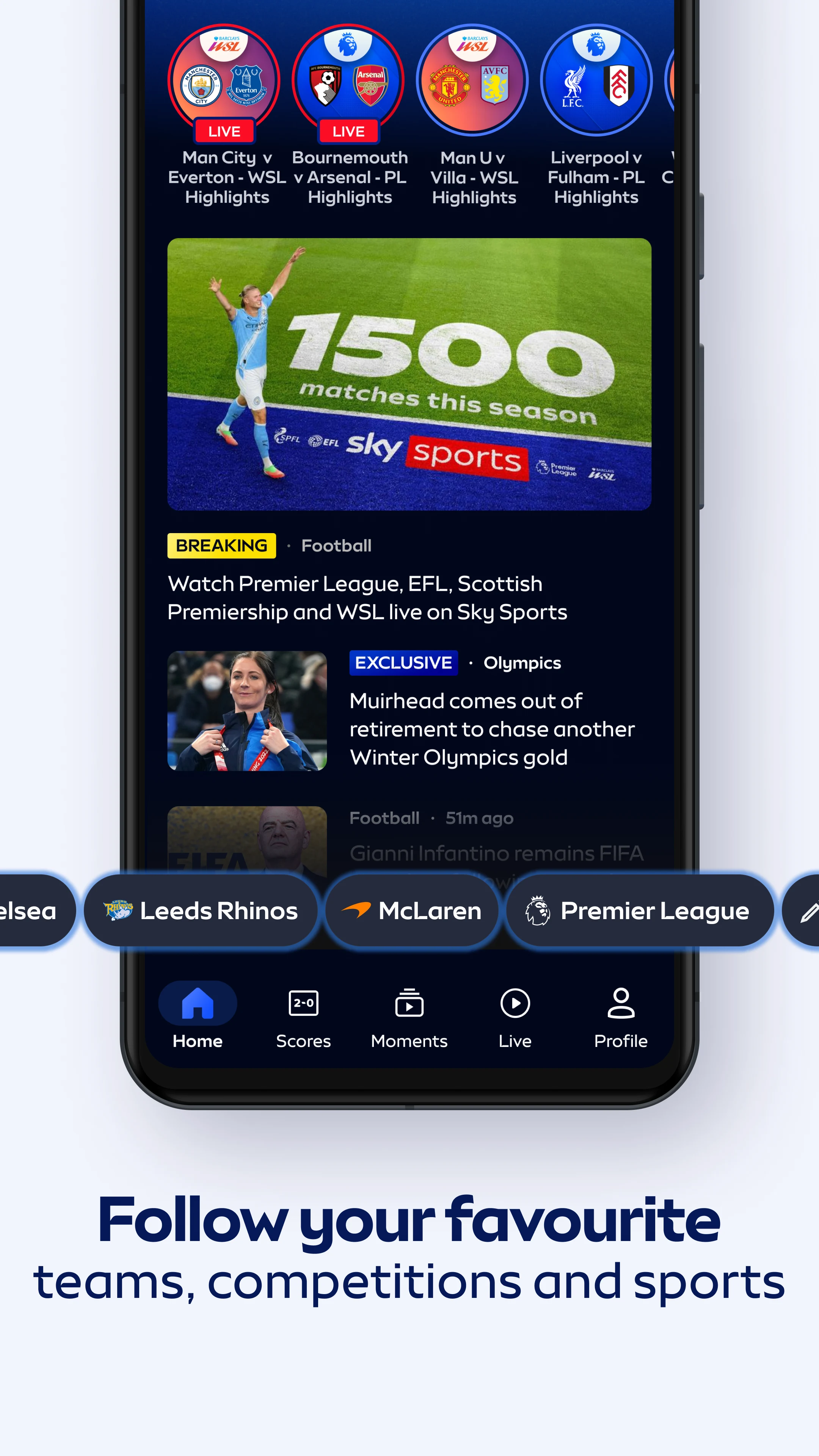 Sky Sports screenshot